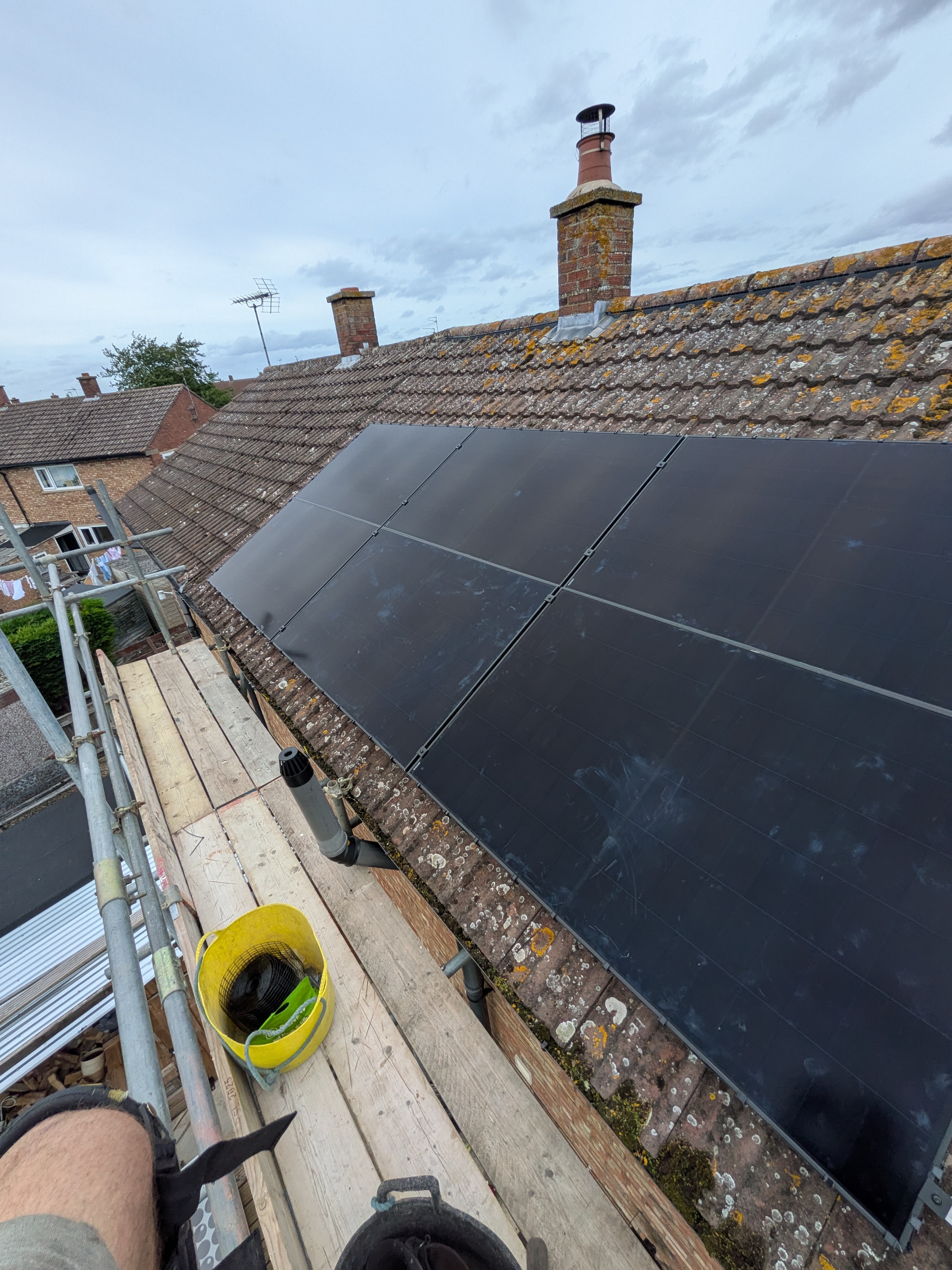 Solar array & roof detailing